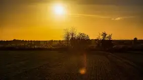 Zachód słońca w Maciejkach, niedaleko Mazur - zdjęcie 2