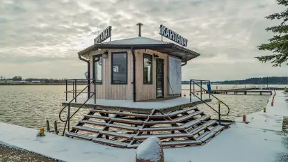 Pierwszy śnieg już za nami... Bocianie Gniazdo w Rynie