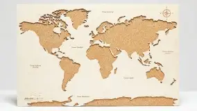 Drewniane mapy morskie i Mazur od Pracowni Twórczej Avocado - zdjęcie 23