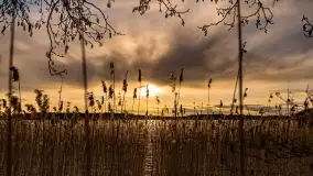 Mazurski zachód słońca, luty 2020 - zdjęcie 17