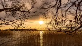 Mazurski zachód słońca, luty 2020 - zdjęcie 6