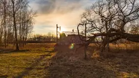 Mazurski zachód słońca, luty 2020 - zdjęcie 27