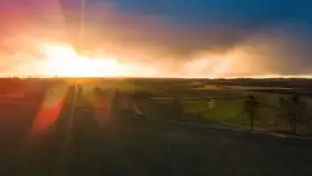 Końcówka zimy 2021, zdjęcia z drona - zdjęcie 14