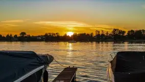 Zachód słońca nad jeziorem Bocznym, sierpień 2022 - zdjęcie 5