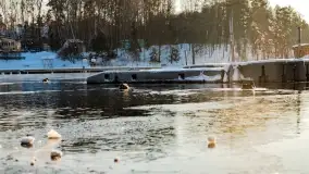 Stranda w pięknej, grudniowej i zimowej scenerii - zdjęcie 33