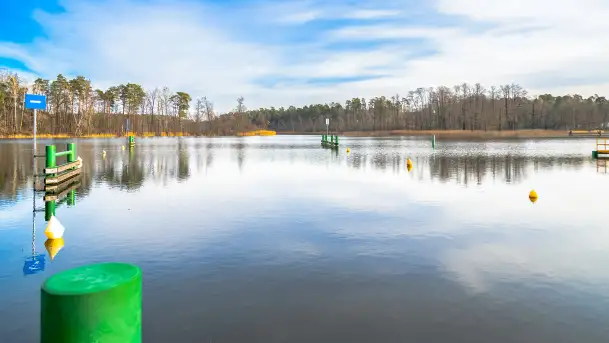 Śluzy Guzianka I i II w śnie zimowym, styczeń 2023 r. - zdjęcie 4