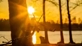 Kolejny zachód nad jeziorem Ryńskim, luty 2023 - zdjęcie 18