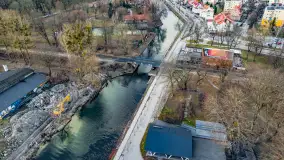 Remont kanału Łuczańskiego, luty 2023 - zdjęcie 17