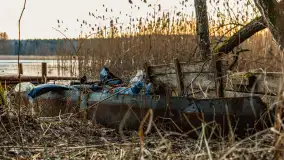 Zachód słońca nad jeziorem Siercze, luty 2023 - zdjęcie 30