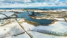 Niedzielne popołudnie widziane z drona, Ryn i okolice - zdjęcie 3