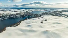 Niedzielne popołudnie widziane z drona, Ryn i okolice - zdjęcie 23