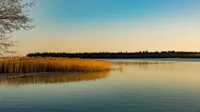 Zachód słońca nad jeziorem Mamry, luty 2023 r. - zdjęcie 13