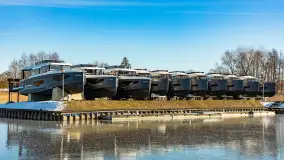 Port Millennium Żurawi Kąt przygotowuje się do sezonu, luty 2023 - zdjęcie 14