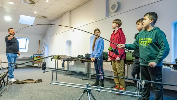 Zajęcia wędkarskie dla dzieci i młodzieży w Kętrzynie