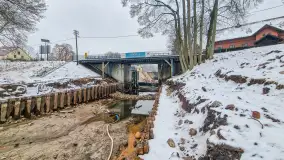 Remont śluzy Guzianka I, marzec 2023 - zdjęcie 7