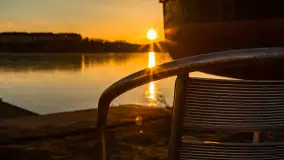 Zachód słońca nad jeziorem Tałty, końcówka lutego 2023 r. - zdjęcie 28