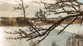 Grodzisko Św. Góra, jezioro Wojnowo, marzec 2023 r. - zdjęcie 19