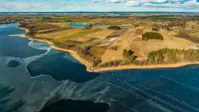 Grodzisko Św. Góra, jezioro Wojnowo, marzec 2023 r. - zdjęcie 32