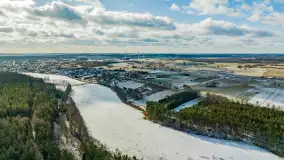 Wyspa Wydmińska i jezioro Wydmińskie, końcówka zimy 2023 r. - zdjęcie 4