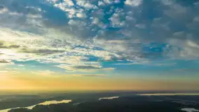 Mix marcowych ujęć Mazur z lotu ptaka - zdjęcie 9