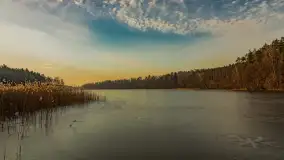 Wschód słońca nad jeziorem Tyrkło, marzec 2023 r. - zdjęcie 57