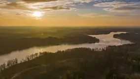 Wschód słońca nad jeziorem Tyrkło, marzec 2023 r. - zdjęcie 50