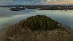 Wiosenny zachód słońca nad jeziorem Dejguny - zdjęcie 42