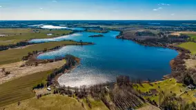 Wiosenne Mazury widziane z drona, końcówka marca 2023 r. - zdjęcie 18