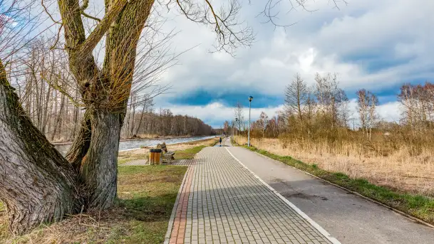 Węgorapa i kanał Węgorzewski pod koniec marca 2023 r. - zdjęcie 6