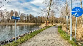 Węgorapa i kanał Węgorzewski pod koniec marca 2023 r. - zdjęcie 12