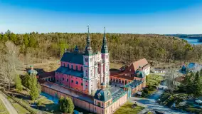 Święta Lipka z drona, marzec 2023 r. - zdjęcie 9