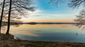 Wschód słońca nad jeziorem Dejguny, kwiecień 2023 r. - zdjęcie 6