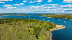 Jezioro Kisajno, ostatni dzień kwietnia... a jakby lato - zdjęcie 1