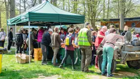 Przy Wilczym Szańcu posadzono 5000 dębów - zdjęcie 76