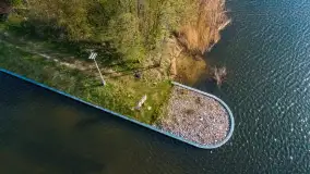 Kanał Niegociński na zdjęciach z drona, maj 2023 r. - zdjęcie 28