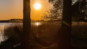 Zachód słońca nad jeziorem Tajty, okolice Wronki - zdjęcie 23