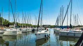 Port Piękna Góra nad jeziorem Tajty, maj 2023 r. - zdjęcie 29