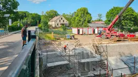 Remont Śluzy Guzianka I, stan na początek czerwca 2023 r. - zdjęcie 14