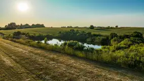 Mazurskie pola i łąki z lotu ptaka, czerwiec 2023 r. - zdjęcie 16