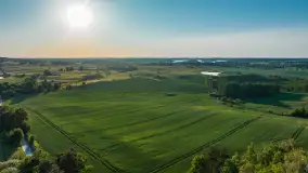 Mazurskie pola i łąki z lotu ptaka, czerwiec 2023 r. - zdjęcie 31