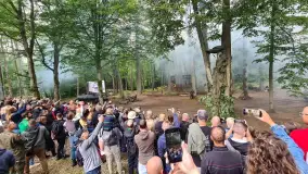 Niezwykła inscenizacja w Wilczym Szańcu. Tym razem o obronie Twierdzy Brzeskiej - zdjęcie 13