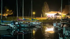 Nocne zdjęcia w porcie Marina Górkło, lipiec 2023 r. - zdjęcie 29