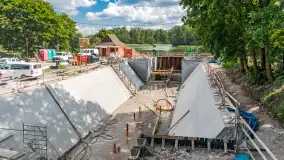 Remont śluzy Guzianka I, sierpień 2023 r. - zdjęcie 1