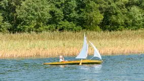 Oldtimery w Strandzie i na jeziorze Kisajno, sierpień 2023 r. - zdjęcie 71