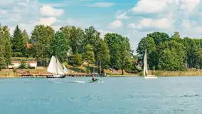 Oldtimery w Strandzie i na jeziorze Kisajno, sierpień 2023 r. - zdjęcie 28