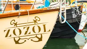 Oldtimery w Strandzie i na jeziorze Kisajno, sierpień 2023 r. - zdjęcie 99