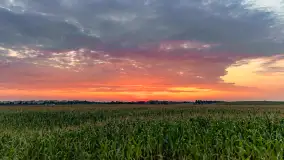 Zachód słońca w okolicach Wopławek i Kętrzyna - zdjęcie 24
