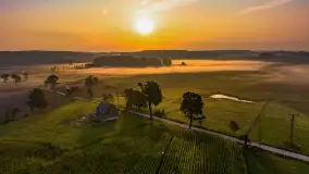 Wschód słońca we wsi Pożarki, wrzesień 2023 r. - zdjęcie 32