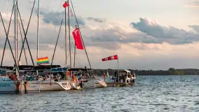 Sierpniowy wieczór i zachód słońca nad Darginem - zdjęcie 11