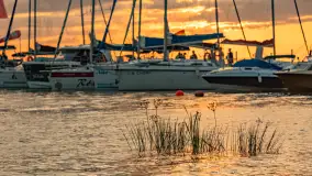 Sierpniowy wieczór i zachód słońca nad Darginem - zdjęcie 34